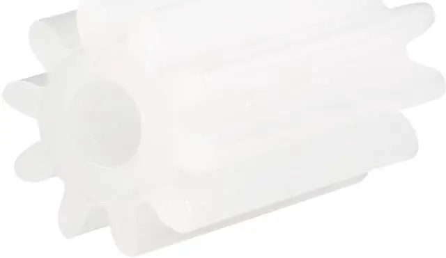Alt view image 2 of 3 - 20 Pcs 102A Plastic Gear Accessories 9mm OD with 10 Teeth for DIY Car Robot Motors