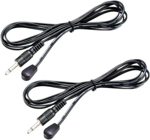 Main image of IR Infrared Emitter Extension Cable 1.5m Long 45 Degree Emission Angle 3.5mm Jack Single Red Head 2pcs