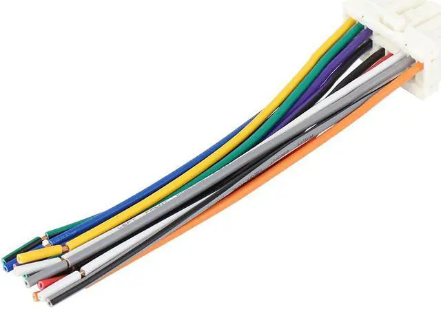 Alt view image 2 of 3 - DC 12V 20 Pin Car Female DVD Radio Wire Harness Adapter Connector for Subaru