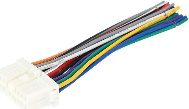 Main image of DC 12V 20 Pin Car Female DVD Radio Wire Harness Adapter Connector for Subaru