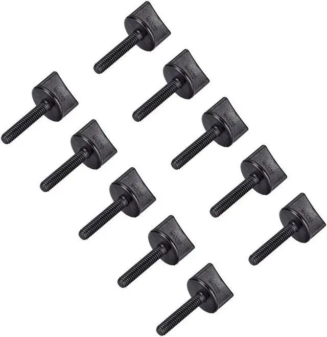 Main image of M4 x 20mm Thumb Screw Bolt Hand Driven Spade Nylon Plastic Screws Metric Thread for RC Model Aircraft 10 Pcs