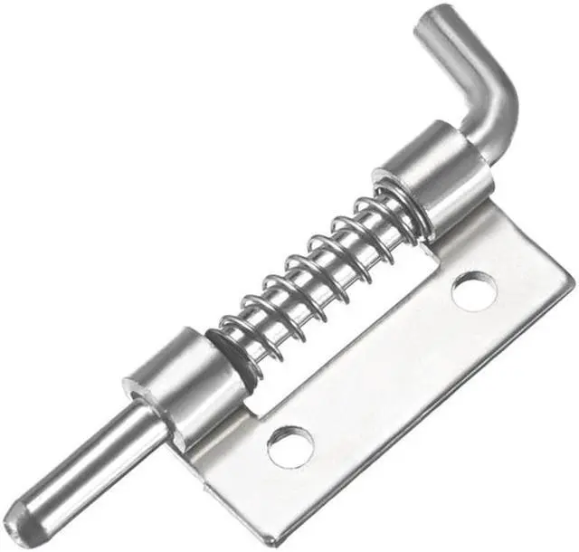 Main image of 10pcs Carbon Steel Lock Bolt Spring Loaded Pin Latch 56mm Long (Left)