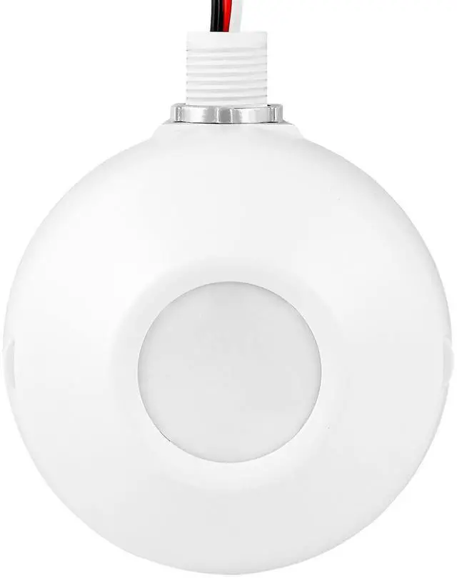 Main image of High Bay Motion Sensor Light Switch, Fixture-Mount PIR Occupancy Motion Sensor/Detector, Commercial Infrared Light Sensor Switch with 2 Free Lenses, Enerlites MPC-50H, White