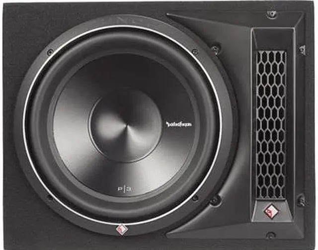 Alt view image 2 of 20 - Rockford Fosgate P3-1X12 12" 1200W  Single Loaded Vented Subwoofer Sub Enclosure