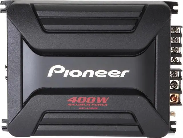 Alt view image 10 of 11 - Pioneer GM-A3602 2 Channel Car Amplifier 400W Amp New GMA3602