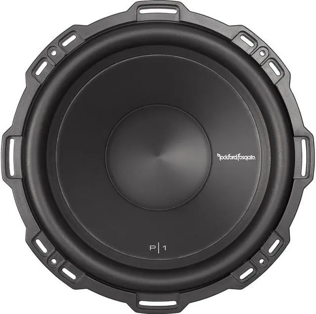 Alt view image 6 of 8 - Rockford Fosgate P1S2-12 Punch P1 SVC 2-Ohm 12-Inch 250 Watt RMS 500 Watt Peak Subwoofer