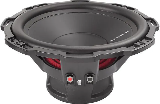 Alt view image 8 of 8 - Rockford Fosgate P1S2-12 Punch P1 SVC 2-Ohm 12-Inch 250 Watt RMS 500 Watt Peak Subwoofer