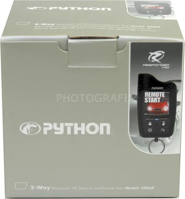 Alt view image 4 of 6 - Python 5906P Responder Sst 2-Way Security System With Remote Start
