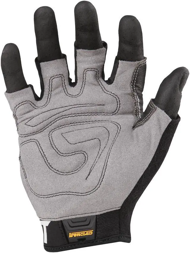 Alt view image 2 of 4 - IRONCLAD MFG2-05-XL Impact Gloves,XL,Gray/Black/Yellow,PR