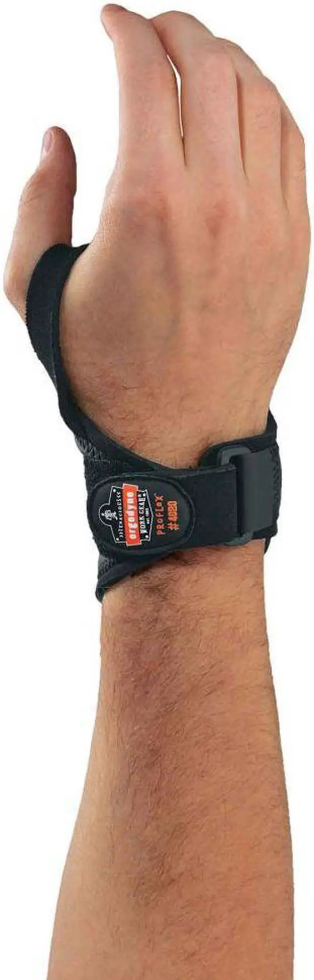 Alt view image 3 of 6 - Proflex by Ergodyne Wrist Support,L,Right,Black  70206