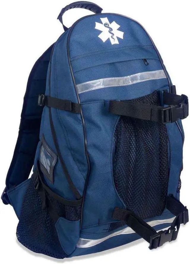 Alt view image 2 of 4 - ERGODYNE GB5243 Backpack, Polyester, 12 in L, 7 in W, Blue