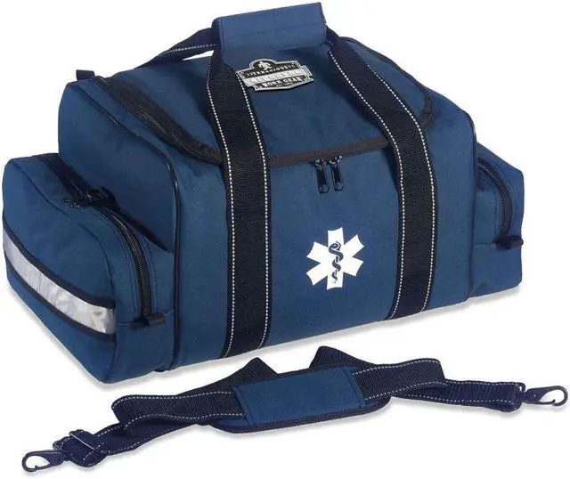 Alt view image 3 of 7 - ERGODYNE GB5215 Duffel Bag, Polyester, 19 in L, 12 in W, Blue