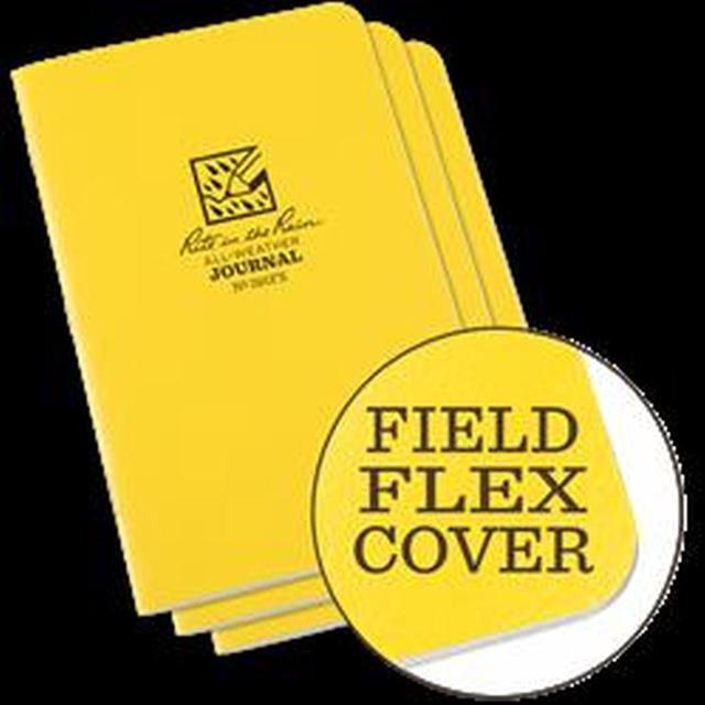 Alt view image 3 of 3 - RITE IN THE RAIN 391FX All Weather Notebook,Journal,PK3