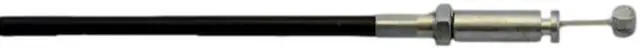 Main image of Adjustable Recliner Handle Cable 3.5 inch to 4 inch Exposed Wire, S-Tip, 6mm Barrel, 33" Overall Length