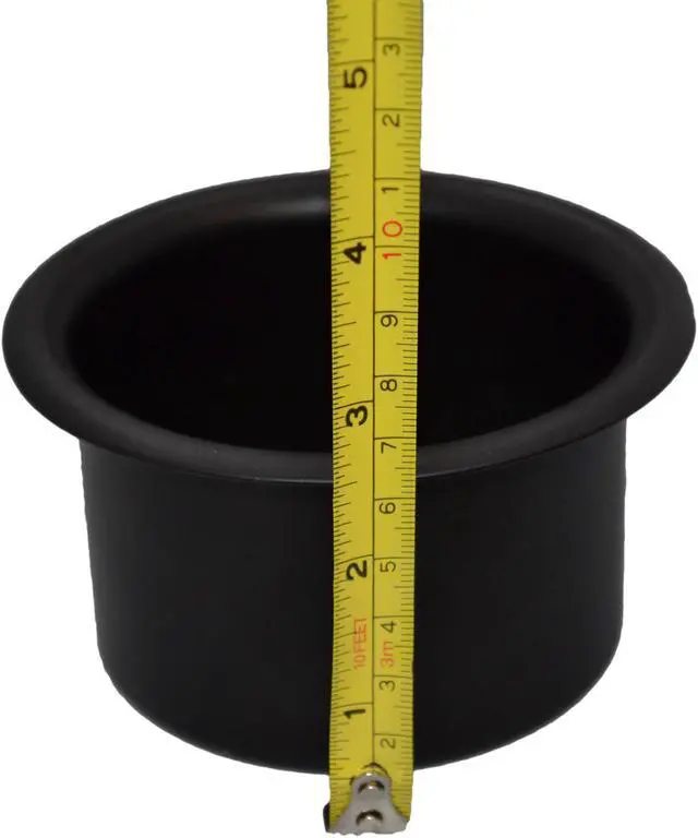 Alt view image 4 of 4 - Recliner-Handles Replacement Black Finish Metal Cup Holder for Sofa Sectional Couch