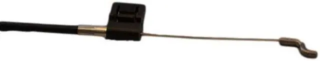 Alt view image 2 of 2 - Adjustable Recliner Handle Cable 3.5 inch to 4 inch Exposed Wire, S-Tip, 6mm Barrel, 33" Overall Length