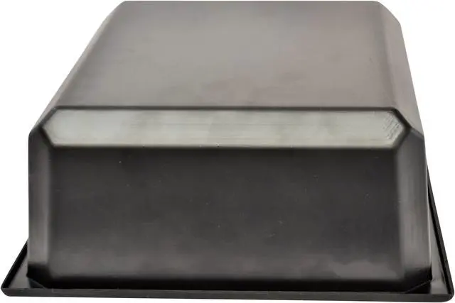 Alt view image 2 of 3 - Black Plastic Storage Tub,  4.5"