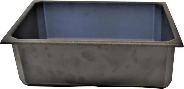 Main image of Black Plastic Storage Tub,  4.5"