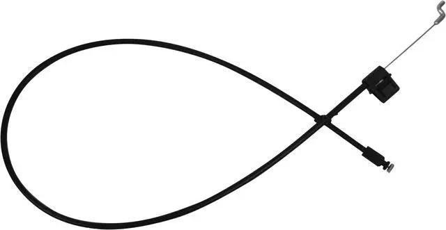 Main image of Recliner Handle Cable With 3.5" Exposed Wire and 3mm Barrel. 31.75" Total Length With an S-tip.