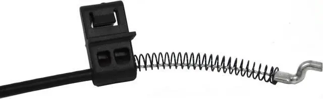 Alt view image 3 of 3 - D Pull handle with Cable with 3.25" Exposed Wire and 3mm Barrel, Metal Mounting Bracket along with 41" total length with an Assist Spring S-Tip