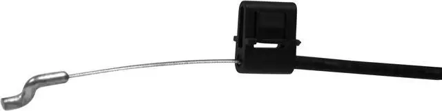 Alt view image 3 of 3 - Recliner Handle Cable With 3.5" Exposed Wire and 3mm Barrel. 34.5" Total Length With an S-tip