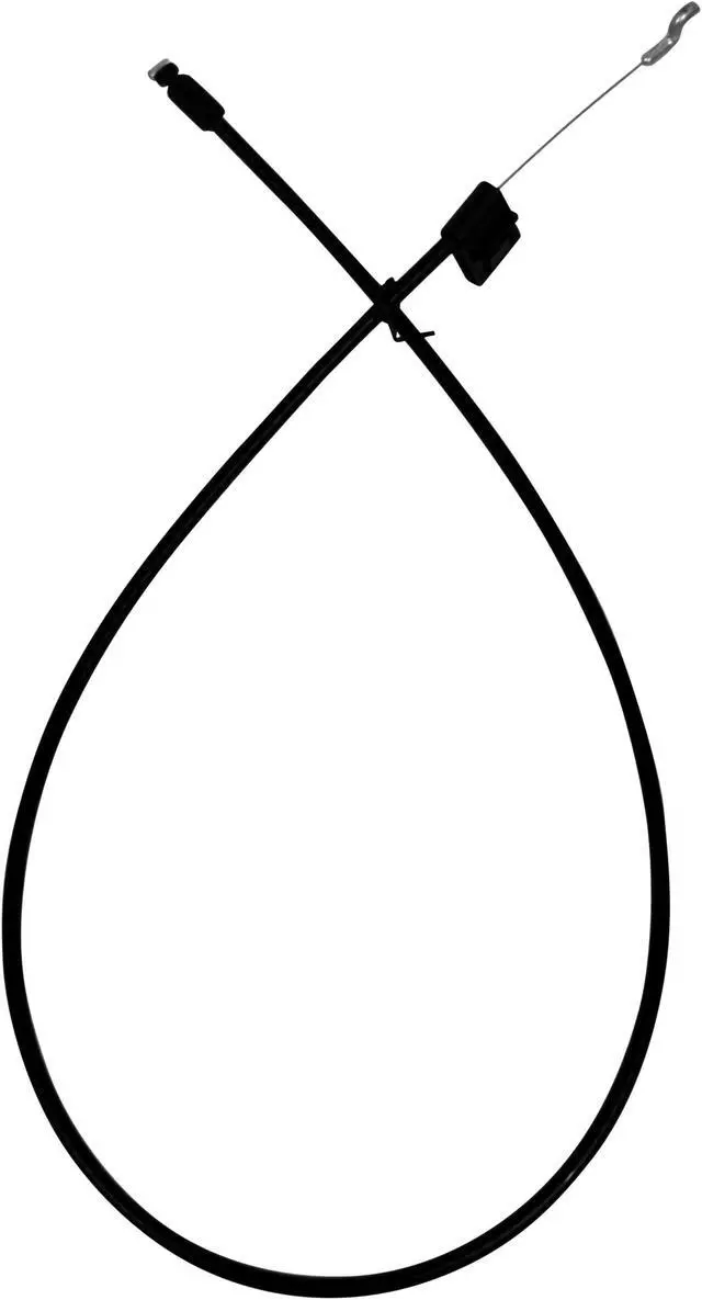Main image of Recliner Handle Cable With 3.5" Exposed Wire and 3mm Barrel. 34.5" Total Length With an S-tip
