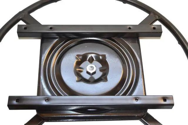 Alt view image 2 of 2 - Recliner Club Chair Furniture Swivel Base Conversion Set of 2 Cross Tube 16 5/8 inch