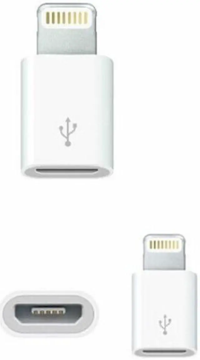 Alt view image 3 of 6 - 8 Pin to Micro USB female Adapter Converter for Ipod Touch 5 Ipad Mini Iphone 5 iPhone 5S iPhone 6
