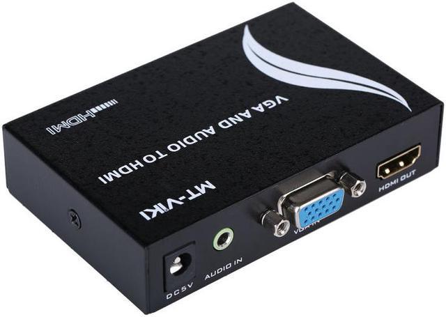VGA2HDMI Adapter 1080P Black with Cable VGA to HDMI Converter HD Video  Audio Connector Convertor - China VGA2HDMI and Adapter price