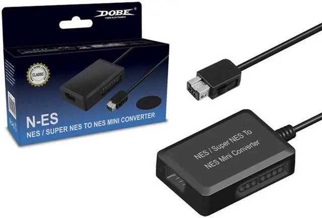 Alt view image 2 of 6 - Adapter Converter for NES/Super NES To NES Controller Mini Adapter Converter