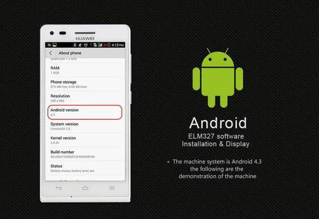 Alt view image 2 of 5 - KW903 ELM327 V1.5 Car Bluetooth3.0 Scanner Code Reader Auto OBD2 OBDII Diagnostic Tool for Android