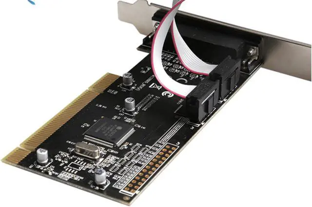 Alt view image 5 of 7 - PCI Expansion Card Adapter Converter to Dual RS232 RS-232 Serial Ports  with DB25 Printer Parallel Port LPT