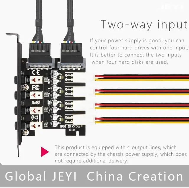 Alt view image 4 of 7 - iControl-8 more 4 hard disk hard control system intelligent control hard disk management system HDD SSD power switch four