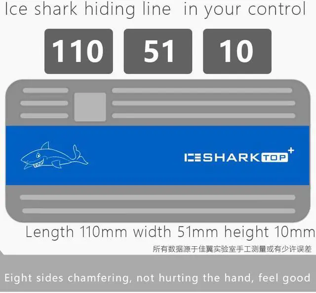 Alt view image 5 of 6 - ICESHARK i9 Hidden Line HDD Enclosure mobile hdd box case NVME TYPE C3.1 JMS583 USB3.1 SSD U.2 m.2 NVME PCI-E M-key