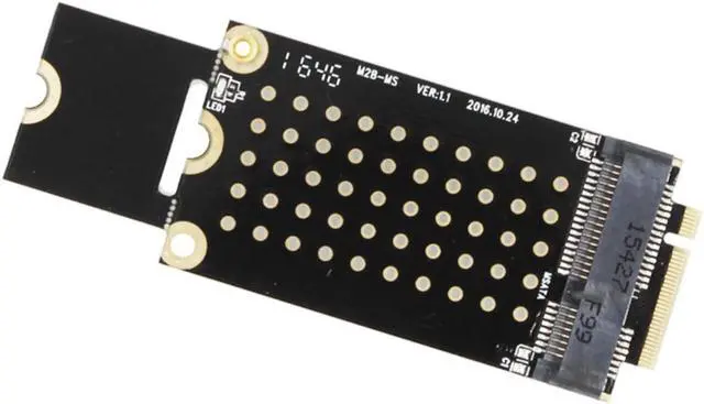 Main image of MTON mSATA TO NGFF mini SATA Transfer m.2 NGFF 2260 2280 SATA3 m.2 Port TO mSATA Port mSATA Become to  NGFF 67 pin m.2 mSATA3