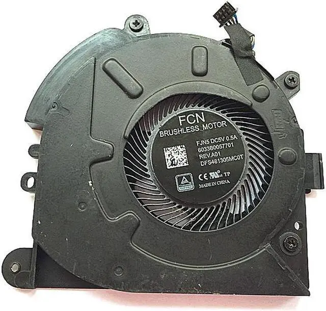 Alt view image 2 of 2 - New 4 wire laptop CPU FAN FOR HP Elitebook 735 G5 830 G5 6033B0057701  DFS481305MC0T