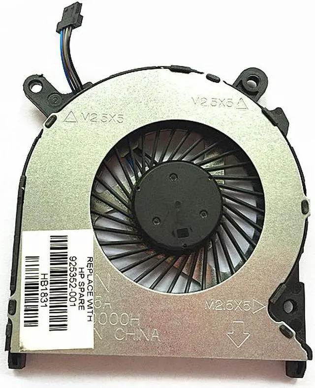 Main image of New 4 pin laptop cpu cooling fan for HP 14-BS 14Q-BU 246 246 G6 TPN-Q187 925352-001