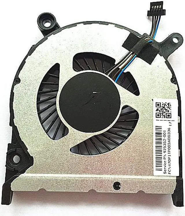 Alt view image 2 of 2 - New 4 pin laptop cpu cooling fan for HP 14-BS 14Q-BU 246 246 G6 TPN-Q187 925352-001