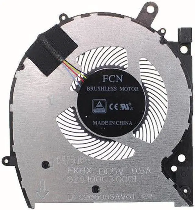Alt view image 2 of 3 - New 4 PIN Laptop cpu cooling fan for  HP Envy X360 13-AG Ryzen 13-AG0007AU 13-AH 023.100C3.0001 DFS200005AV0T FKHX