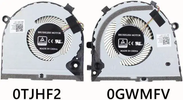 Alt view image 5 of 5 - New 4 wire Laptop CPU GPU cooling Fan for Dell G3 3579 G3-3579 3779 G5 5587 G5-5587  fan cooler FKB7 OJWMFV  DC28000KVF0 DFS551205ML0T TP  FKB6 OTJHF2 DC28000KUF0 DFS481105F20T EP a pair