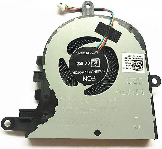 Main image of New original 4 pin for Dell Latitude 3590 L3590 E3590 for inspiron 15 5570 5575 fan cooler FX0M0 0FX0M0 cn-0FX0M0 DC28000K9R0