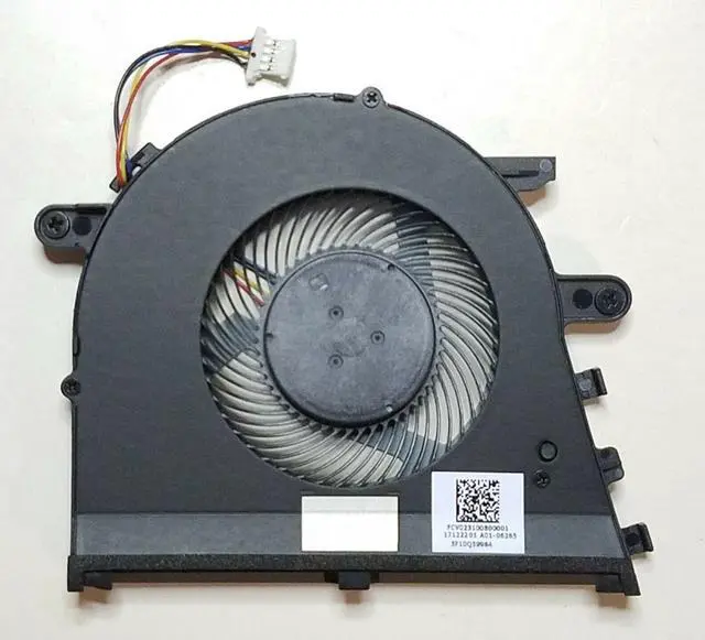 Alt view image 2 of 4 - 4 wire CPU Cooling fan for Lenovo V330-15 V330-15ISK 15IKB 15IGM 15IKBR 81HN 023.100DL.0001 5F10Q59964  DFS531005PLOT