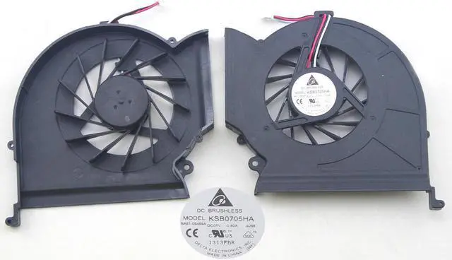 Alt view image 2 of 2 - 3 PIN Laptop CPU Cooling Fan for Samsung 9J68-KSB0705HA