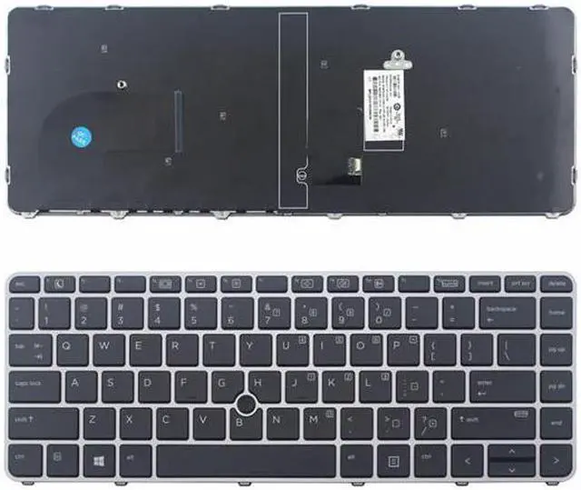 Main image of New Laptop keyboard for HP EliteBook 840 G3 836307-001 821176-001 836307-001 US layout Black Color With Frame