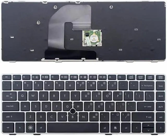 Main image of New keyboard for HP EliteBook 8460p 8460w 8470p 8470w US layout With Frame&Mouse Point