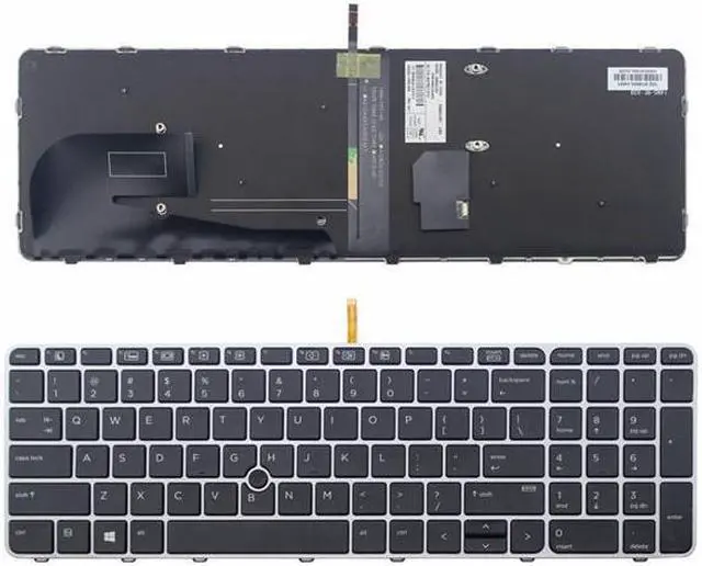 Main image of New Laptop backlit keyboard for HP ZBook 15u G3 821195-001 836623-001 US layout Black Color With Mouse Point