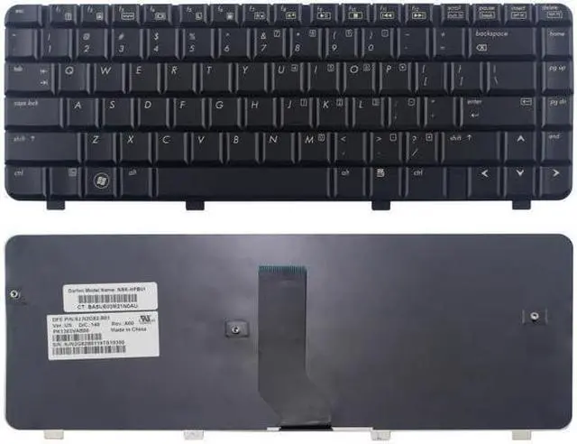Main image of New Laptop keyboard for HP Pavilion dv4t-1200 dv4t-1200se dv4t-1300 dv4t-1300se dv4z-1200 US Layout Black Color