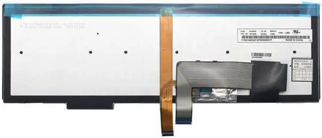 Alt view image 2 of 2 - Laptop Backlit keyboard for Lenovo IBM ThinkPad 04Y2387 0C44952 MP-12P63USJ442W KMBL-105US US Layout Black color