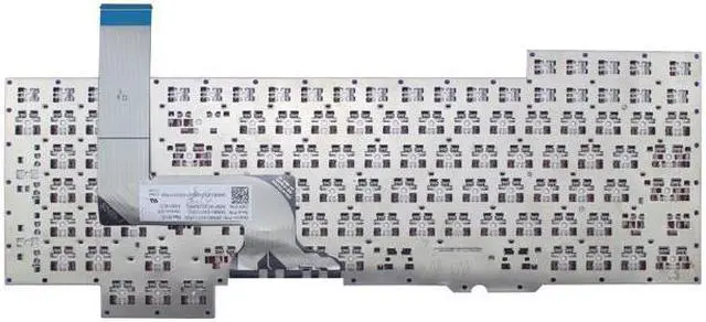 Alt view image 2 of 2 - New Laptop keyboard for ASUS GFX71 GFX71J GFX71JT GFX71JY US layout black color with red letter