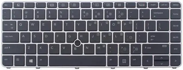 Alt view image 3 of 3 - New Laptop keyboard for HP EliteBook 840 G3 836307-001 821176-001 836307-001 US layout Black Color With Frame